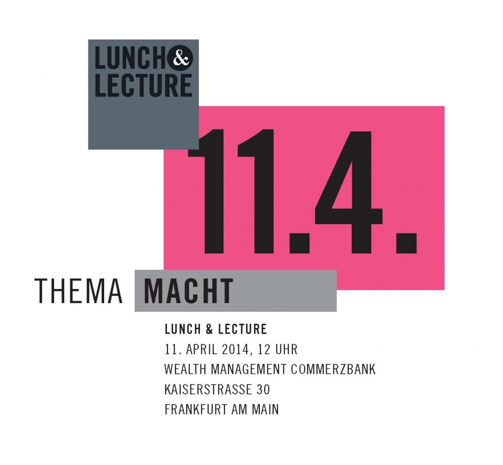 6. Lunch & Lecture